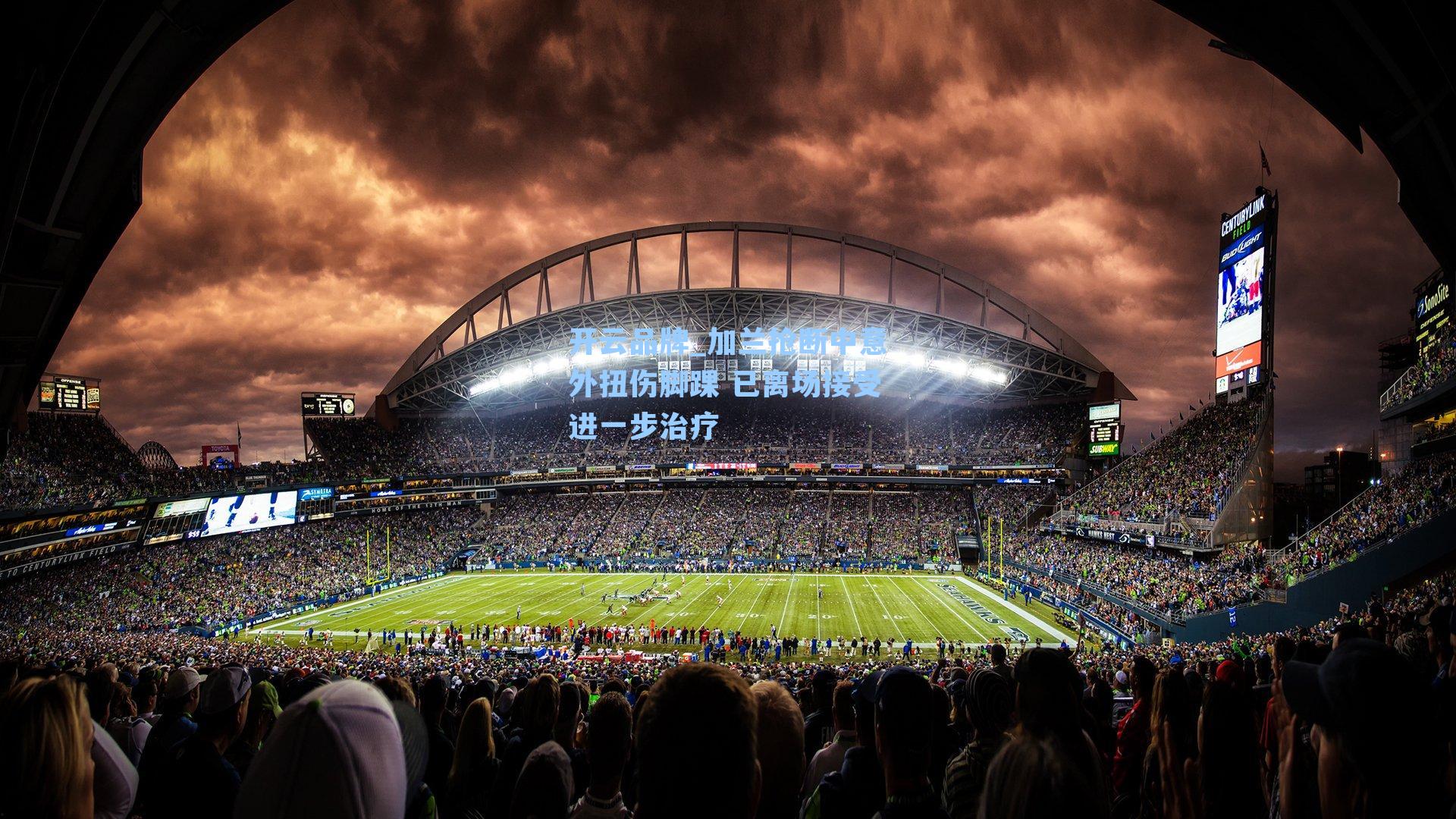 开云品牌_加兰抢断中意外扭伤脚踝 已离场接受进一步治疗